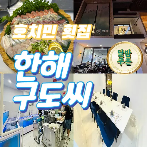 호치민 2군 타오디엔 횟집 추천 | 한해구도씨 (Hanhae)