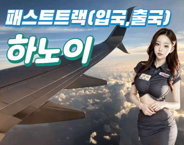 달밤 하노이 VIP 패스트트랙 이용안내 (노이바이공항)